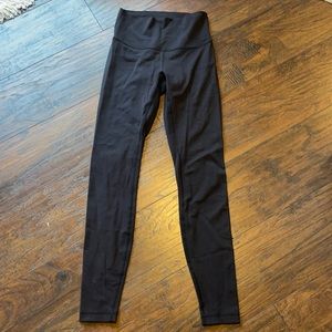Lululemon Black 28” High Rise Tight